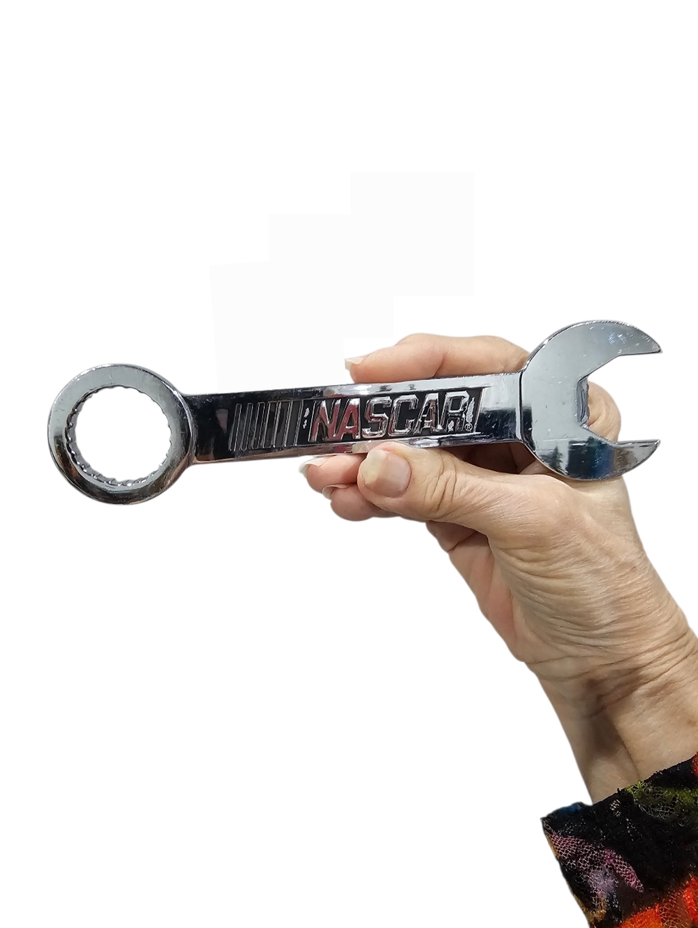 NASCAR Mechanics Wrench Bottle Opener Used